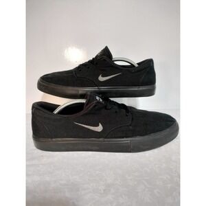 Nike Clutch black canvas sneakers men size 12 Style number 729825-005